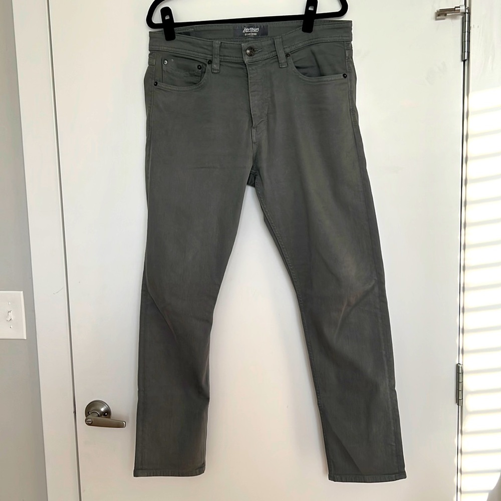 Revtown green/grey denim